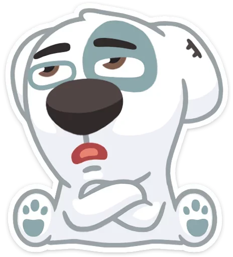 😑 Стикер «Стикеры VK» для Telegram