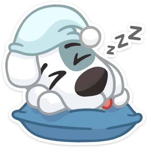 😴 Стикер «Стикеры VK» для Telegram