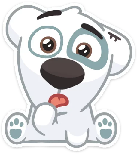 🤔 Стикер «Стикеры VK» для Telegram