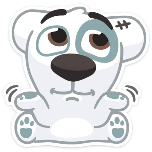 😬 Стикер «Стикеры VK» для Telegram