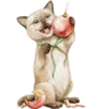 🐱 Эмодзи «новогодний» для Telegram