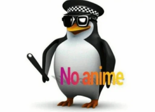 Стикерпак No Anime для Telegram — скачать