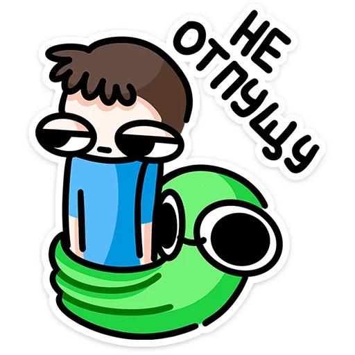 🐙 Стикер «Осьми» для Telegram