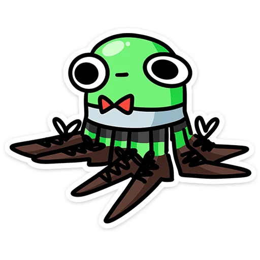🐙 Стикер «Осьми» для Telegram