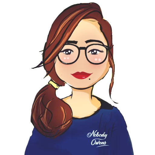 ☺️ Стикер «nobody draws» для Telegram