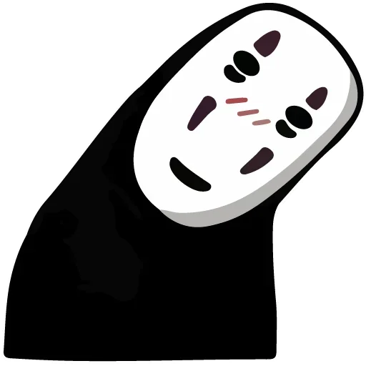 🥰 Стикер «Kaonashi» для Telegram