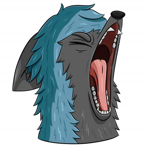😱 Стикер «Noggy Fox» для Telegram