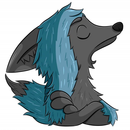 😾 Стикер «Noggy Fox» для Telegram