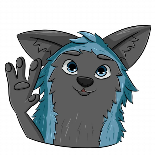 👋 Стикер «Noggy Fox» для Telegram