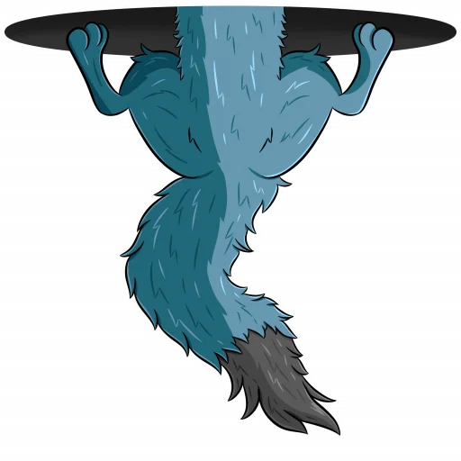 🫥 Стикер «Noggy Fox» для Telegram