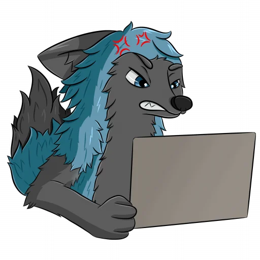 💻 Стикер «Noggy Fox» для Telegram