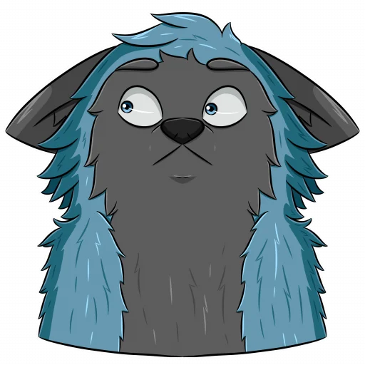 👀 Стикер «Noggy Fox» для Telegram