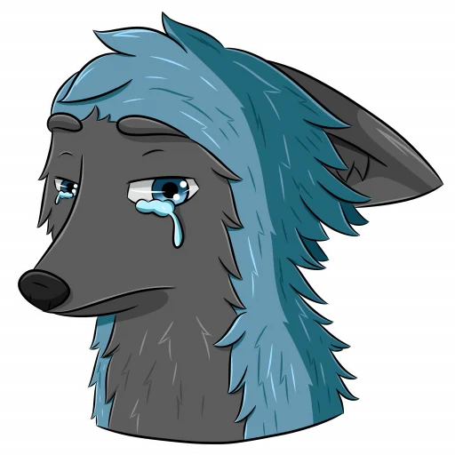 😢 Стикер «Noggy Fox» для Telegram