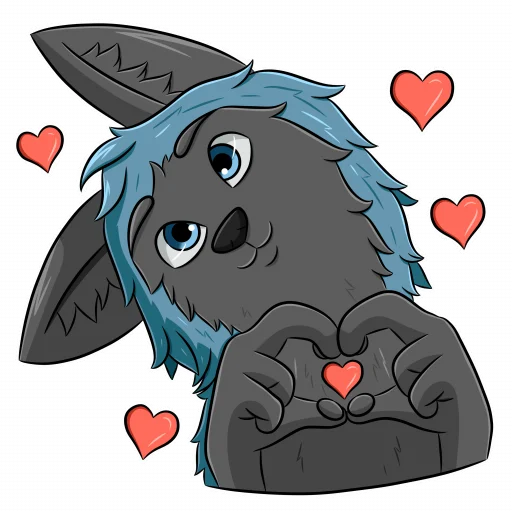 🥰 Стикер «Noggy Fox» для Telegram