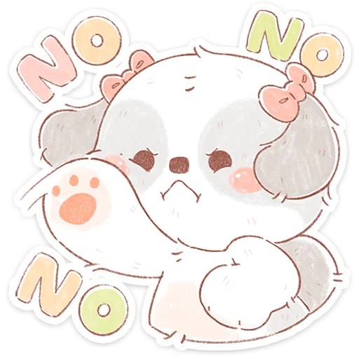 🙂‍↔️ Стикер «Нола» для Telegram