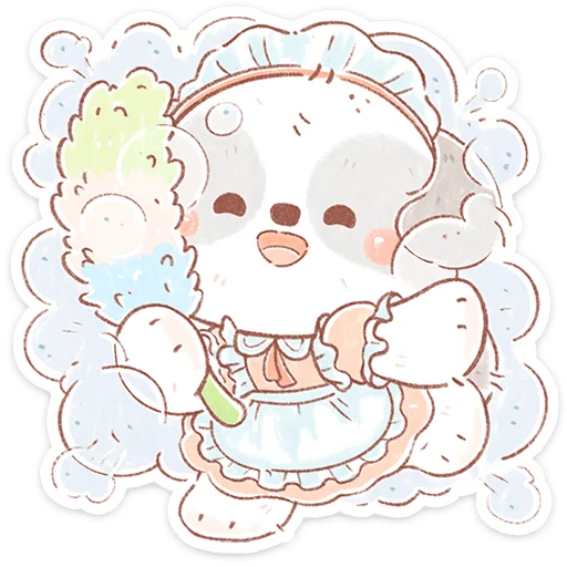 🧹 Стикер «Нола» для Telegram