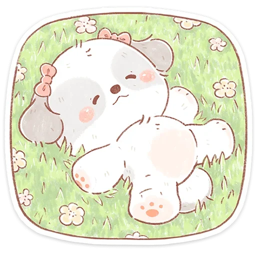 🐶 Стикер «Нола» для Telegram