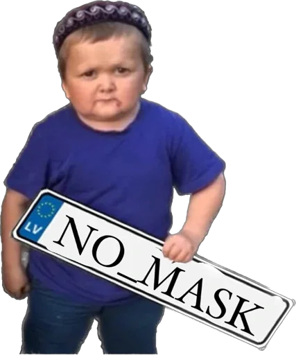 😈 Стикер «nomask gang» для Telegram