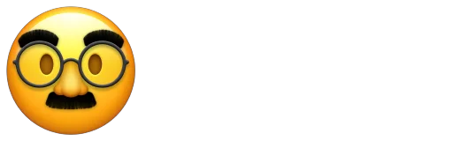 🥸 Стикер «Non-Animated» для Telegram