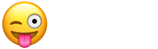 😜 Стикер «Non-Animated» для Telegram