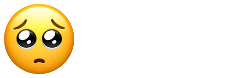 🥺 Стикер «Non-Animated» для Telegram