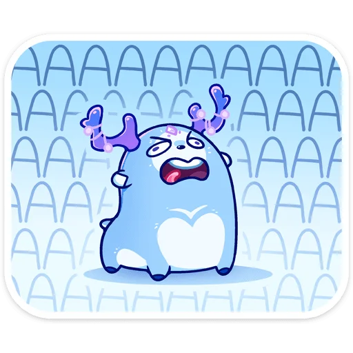 😩 Стикер «Ноно» для Telegram