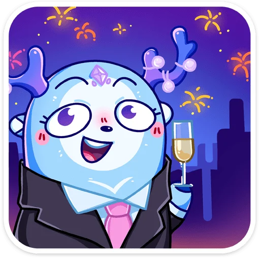 🥂 Стикер «Ноно» для Telegram