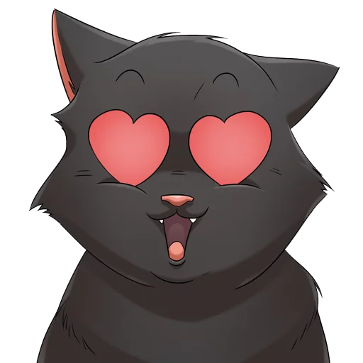 Стикерпак Nor Cat для Telegram — скачать