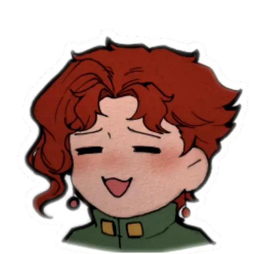 🙂 Стикер «Noriaki Kakyouin (JJBA)» для Telegram