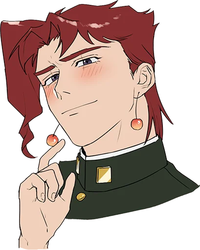 🙂 Стикер «Noriaki Kakyouin (JJBA)» для Telegram