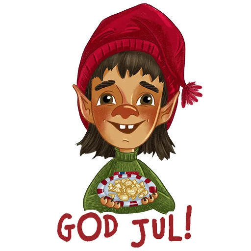 Стикерпак Norsk Troll для Telegram — скачать