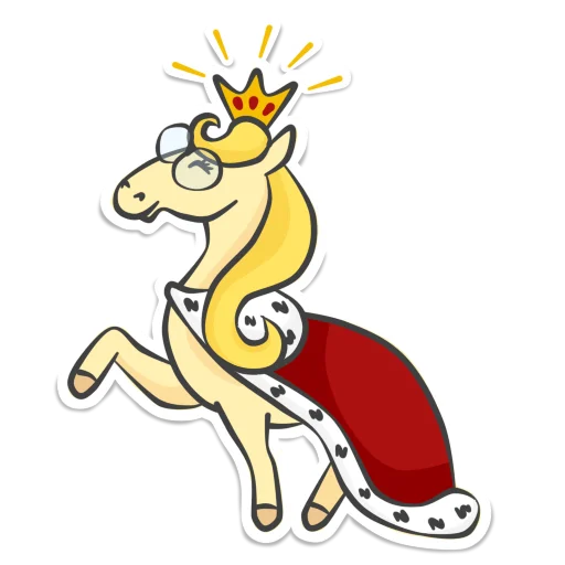 Стикерпак Not_yet_a_showjumper для Telegram — скачать