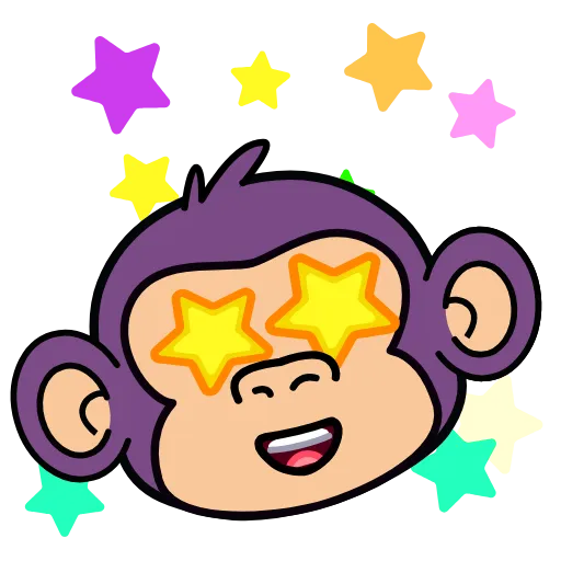 🤩 Эмодзи «🍸 Notmeme monkey» для Telegram