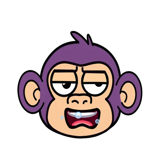 🥴 Эмодзи «🍸 Notmeme monkey» для Telegram