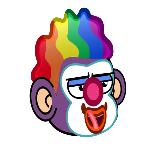 🤡 Эмодзи «🍸 Notmeme monkey» для Telegram