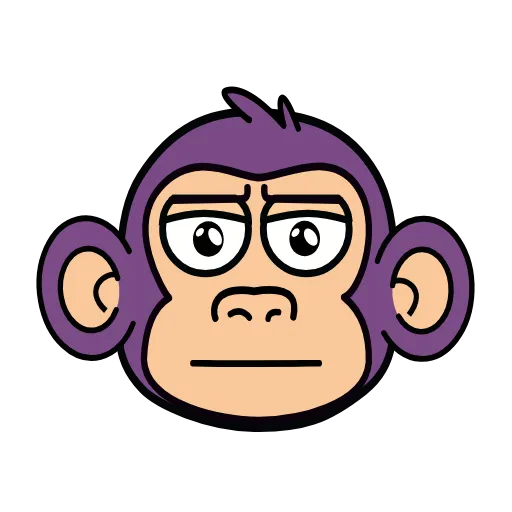 ⛔️ Эмодзи «🍸 Notmeme monkey» для Telegram
