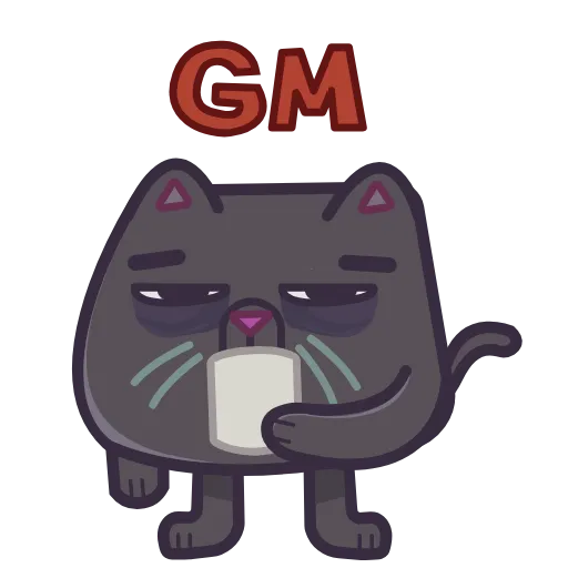 Стикерпак Purr для Telegram — скачать
