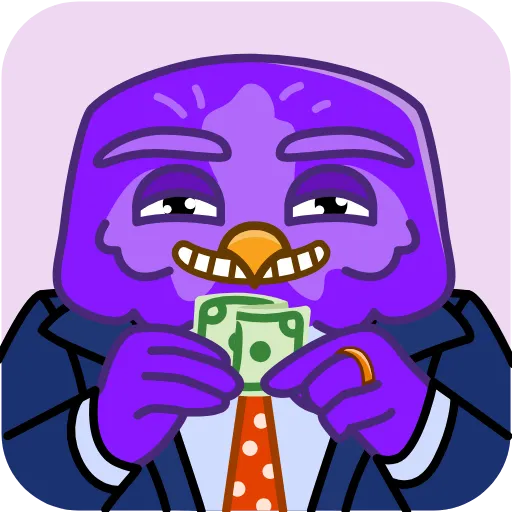 💸 Стикер «NOT Wise Owl» для Telegram