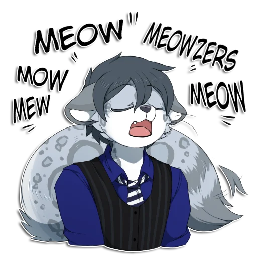 🐱 Стикер «Novus» для Telegram