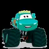 😄 Эмодзи «McQueen #emoji #cartoon» для Telegram