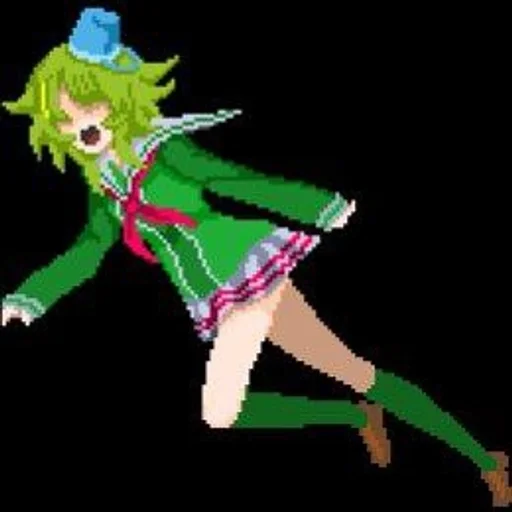 🏃 Стикер «kanna kizuchi» для Telegram