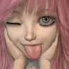 👅 Эмодзи «Random #random #cute #status» для Telegram