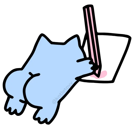 🍑 Эмодзи «NUB NUB CAT STICK» для Telegram