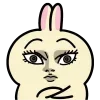 🐰 Эмодзи «Nudaeng dog» для Telegram