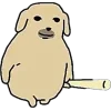 🏏 Эмодзи «Nudaeng dog» для Telegram