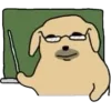 🤓 Эмодзи «Nudaeng dog» для Telegram