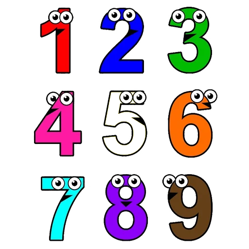 Стикерпак Number Sets для Telegram — скачать
