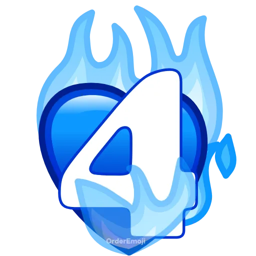 4️⃣ Стикер «Numbers» для Telegram