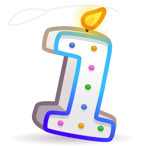 1️⃣ Стикер «Numbers» для Telegram