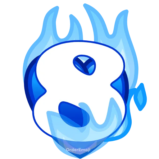 8️⃣ Стикер «Numbers» для Telegram